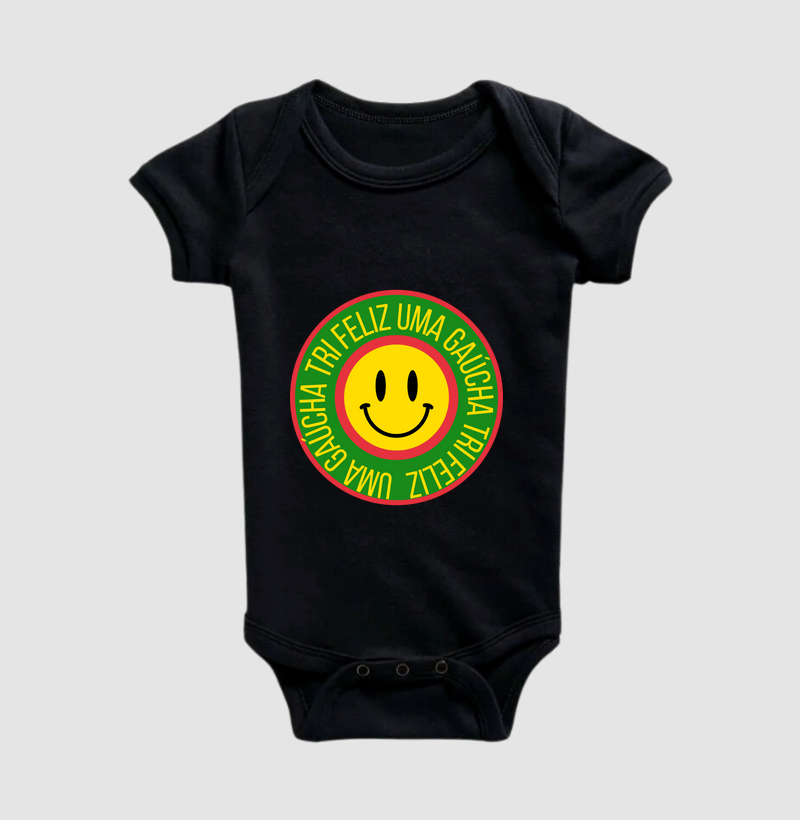 Uma Gaúcha Tri Feliz Verde