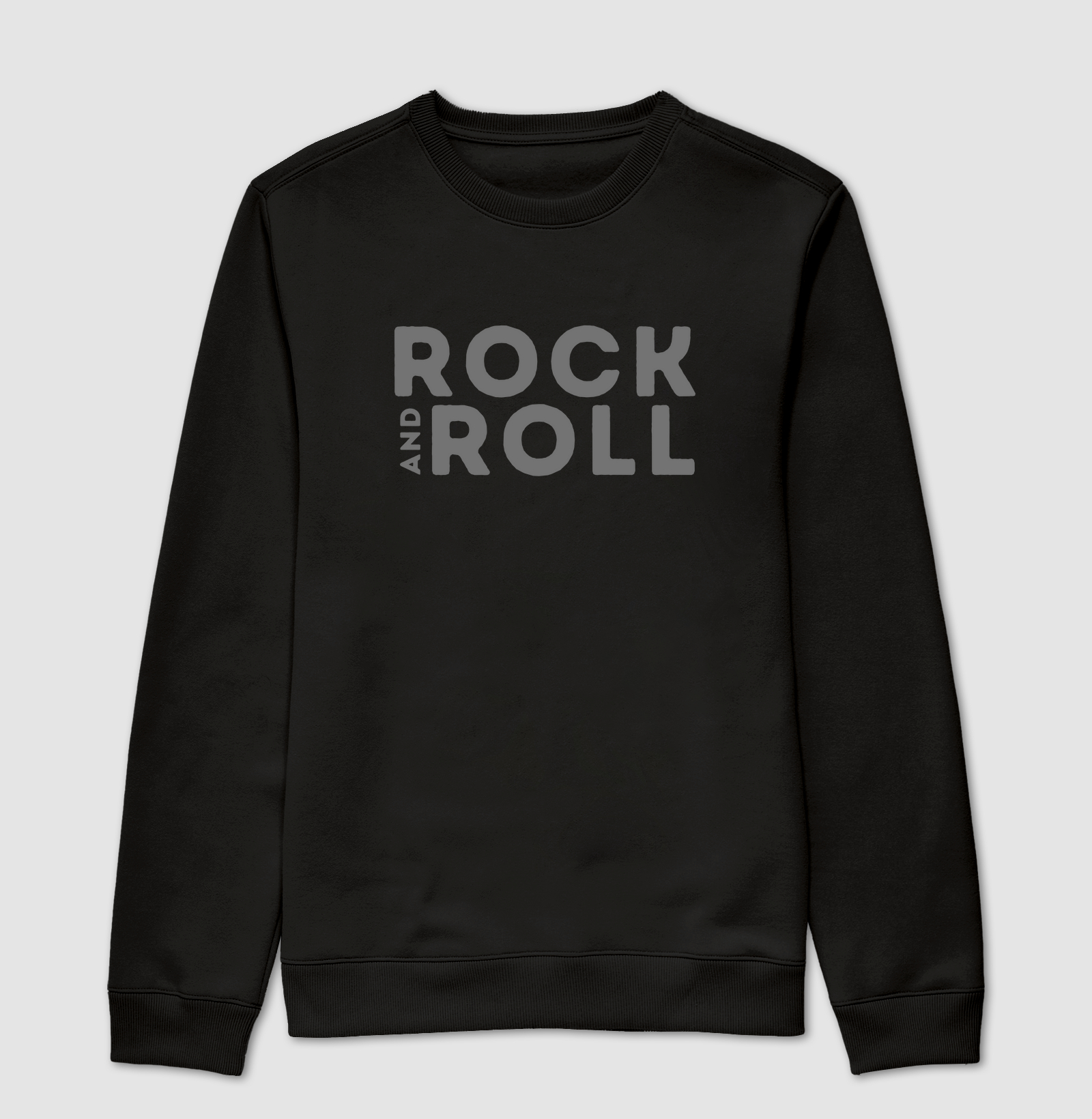 Moletom sueter Rock and Roll
