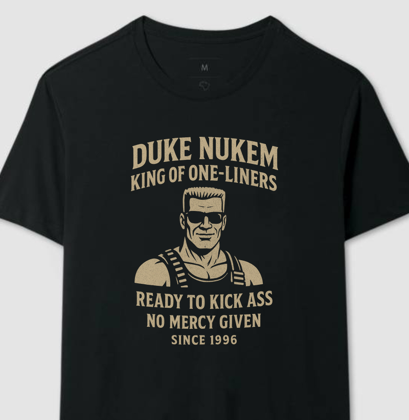 Duke Nukem King Of One Liners Retro Series