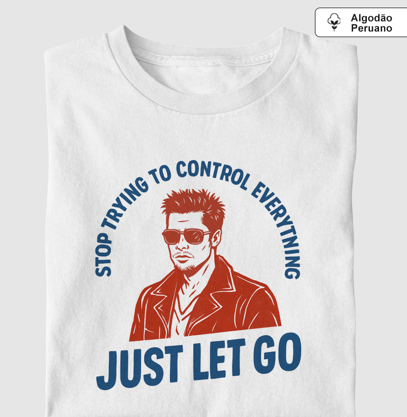 Camiseta algodão peruano Clube da luta