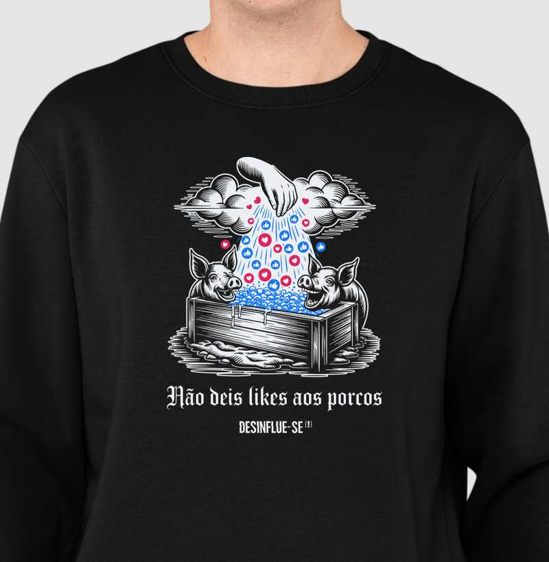 NÃO DEIS LIKES AOS PORCOS.