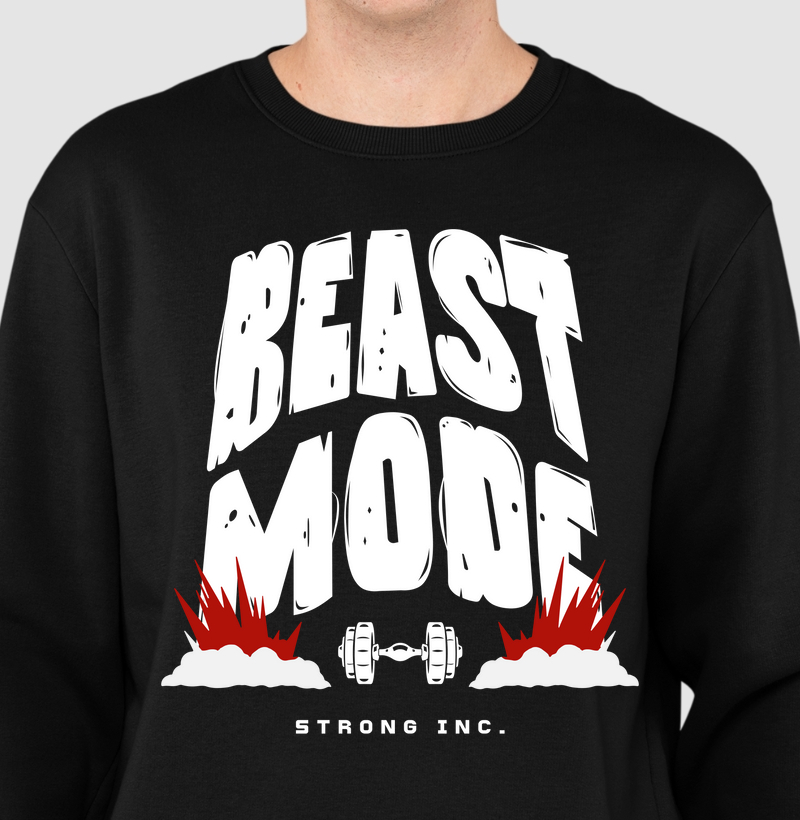 Suéter Moletom Beast Mode