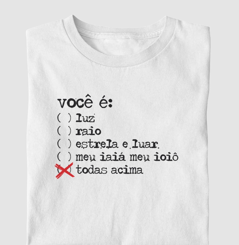 Você é: