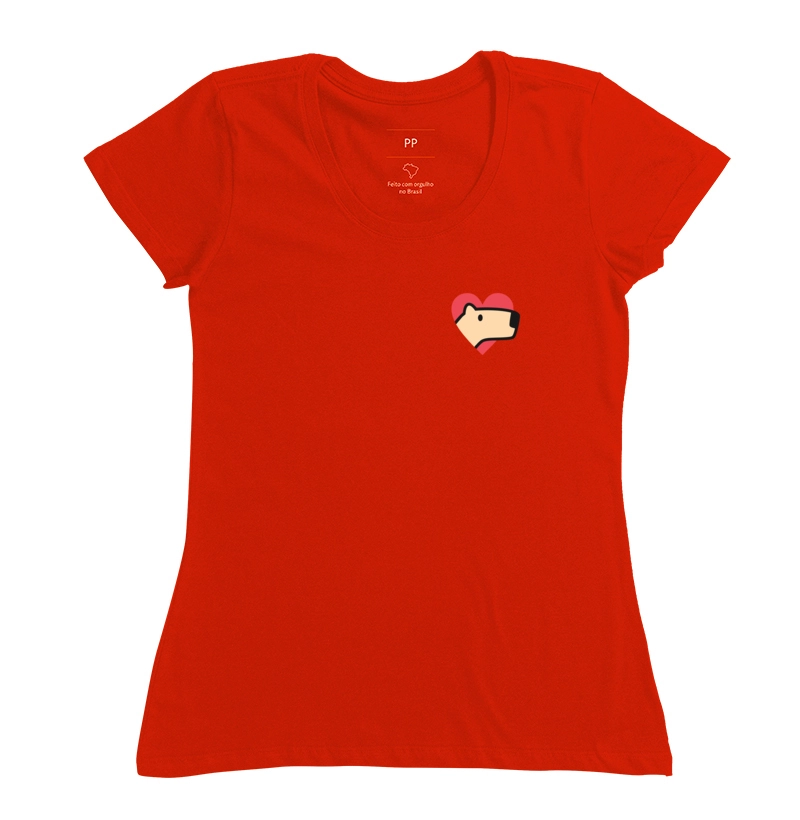 Camiseta Capi Coração