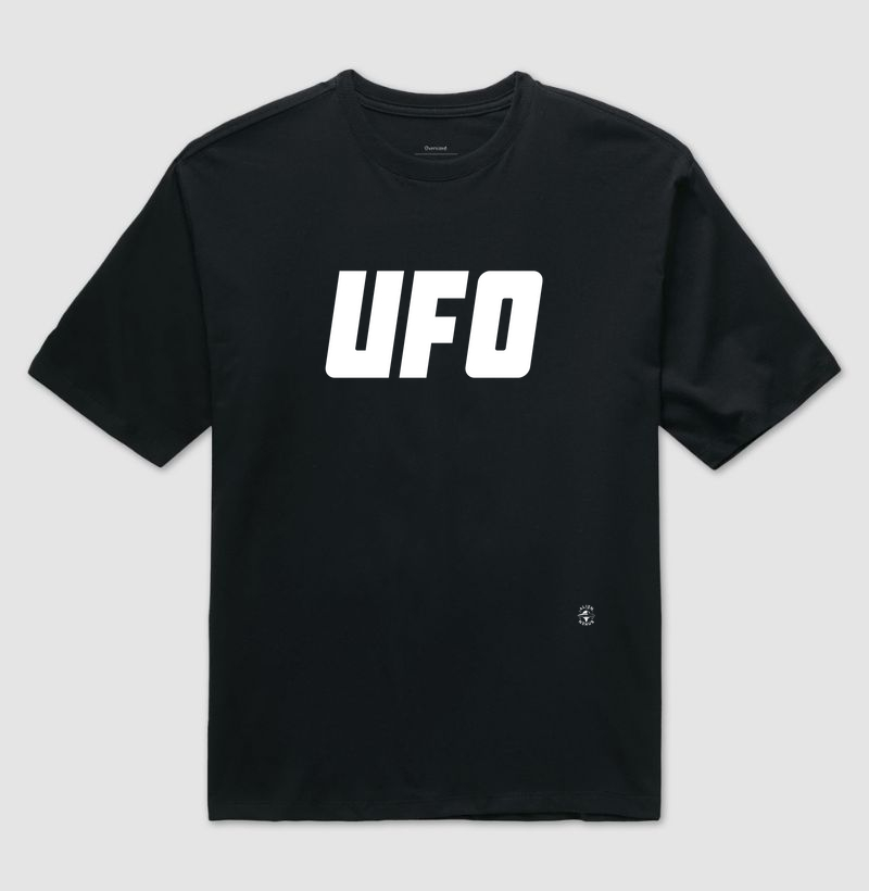 Camiseta Oversized Logo UFO 3