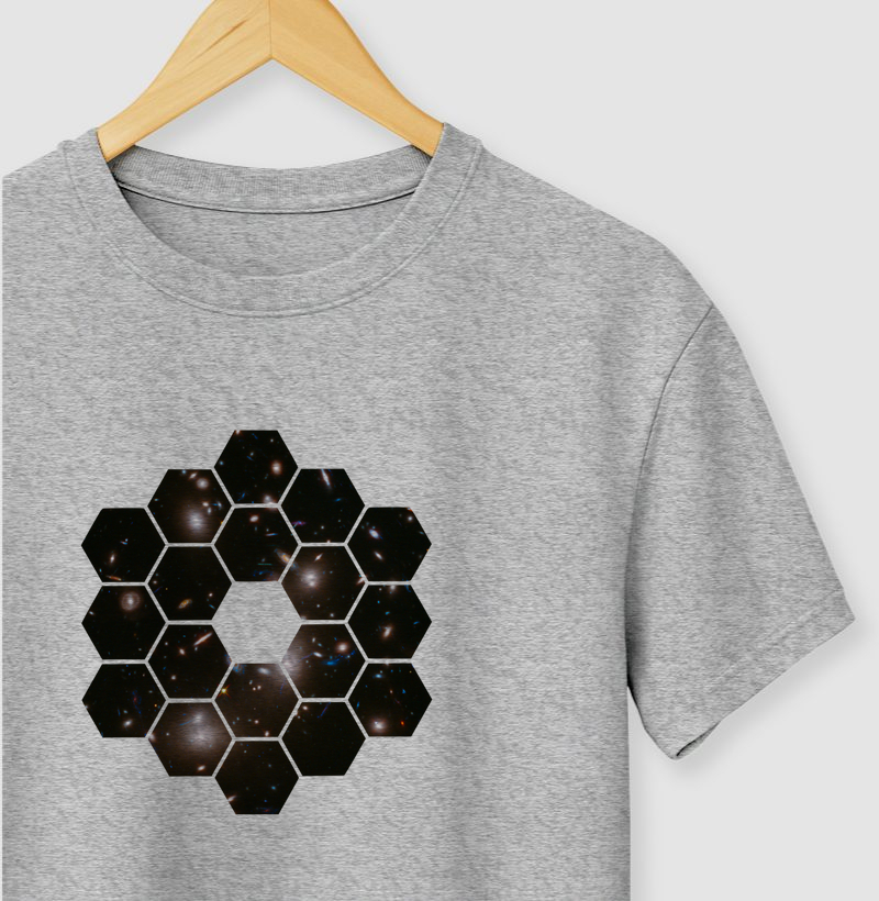 Camiseta JWST Campo profundo