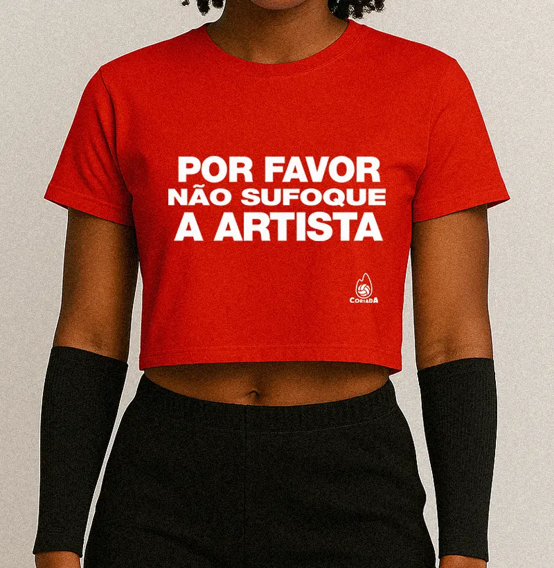 Por favor não sufoque a artista
