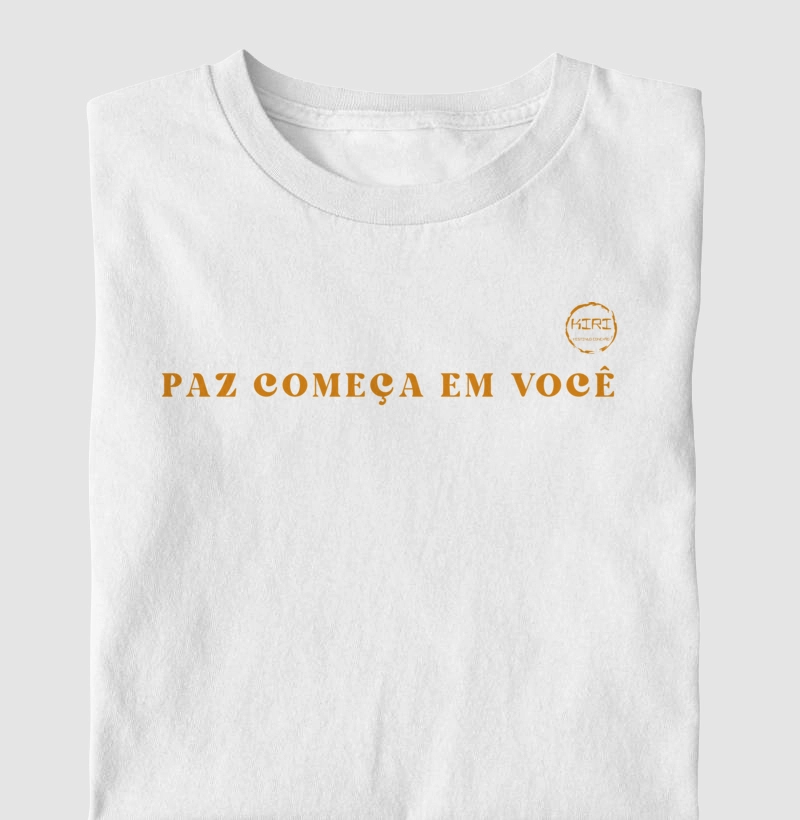 Camiseta KIRI - Paz começa em Você 2