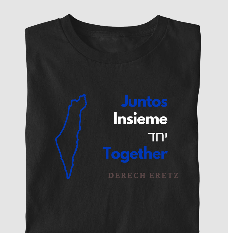 Camiseta Derech Eretz 185 Together - Compassione - Mann