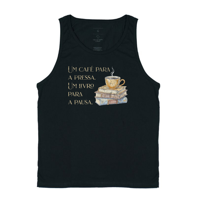 Um café para a pressa. Um livro para a pausa.