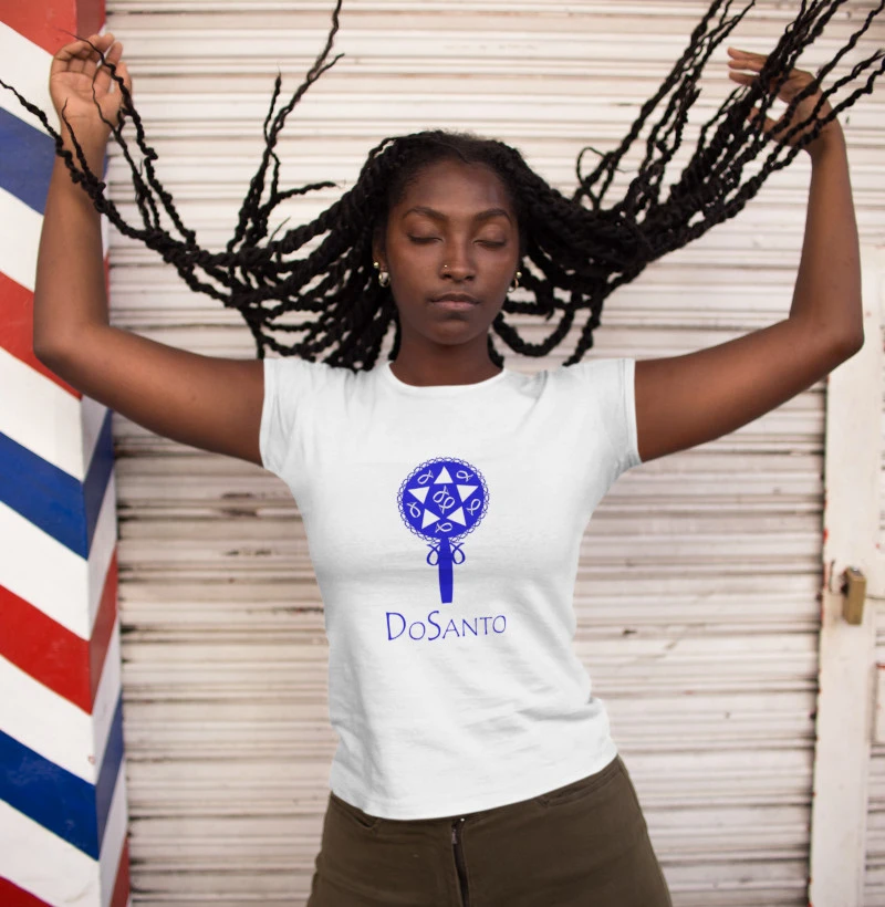 Abebe Yemoja, O Espelho Sagrado de Iemanjá Azul Bic