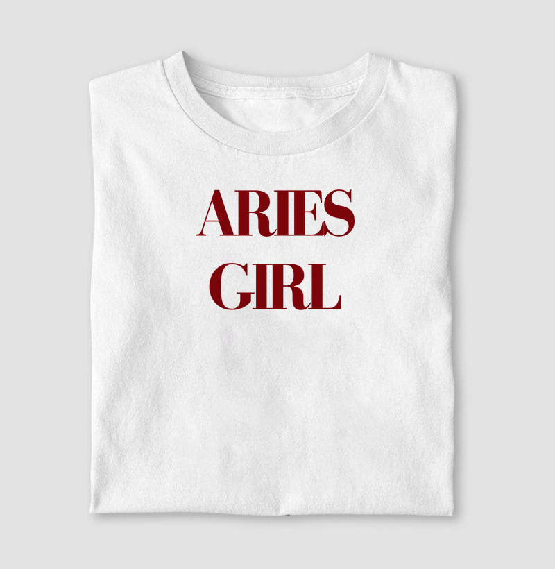 Camiseta Signos ÁRIES - ARIES GIRL 