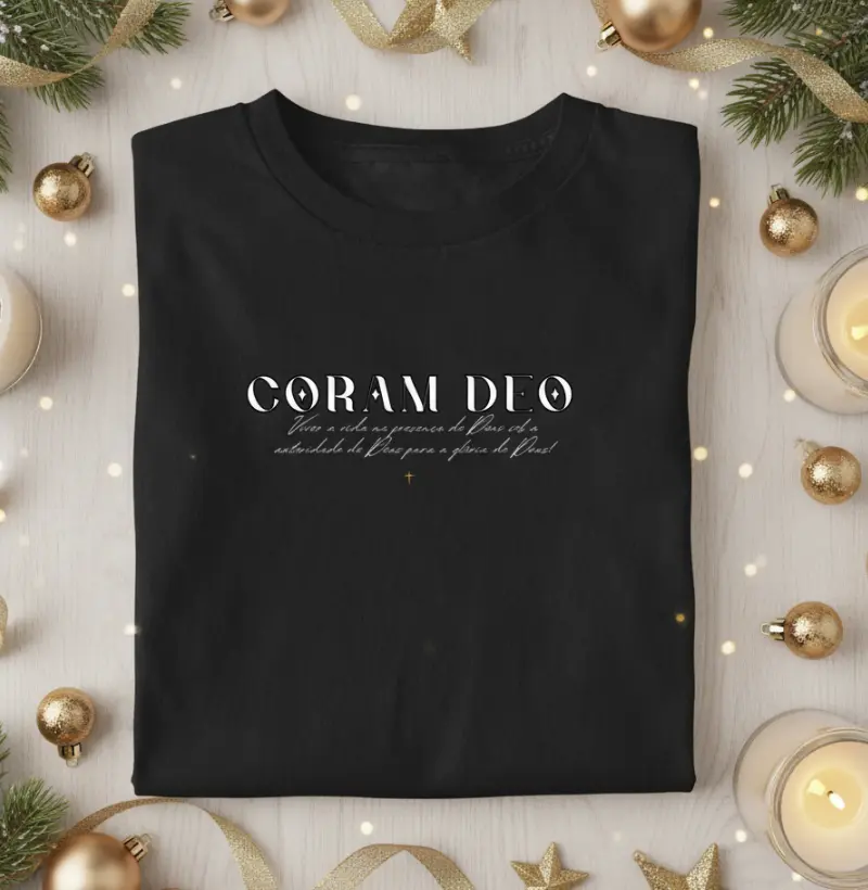 "CORAM DEO VIVER POR UM PROPÓSITO"