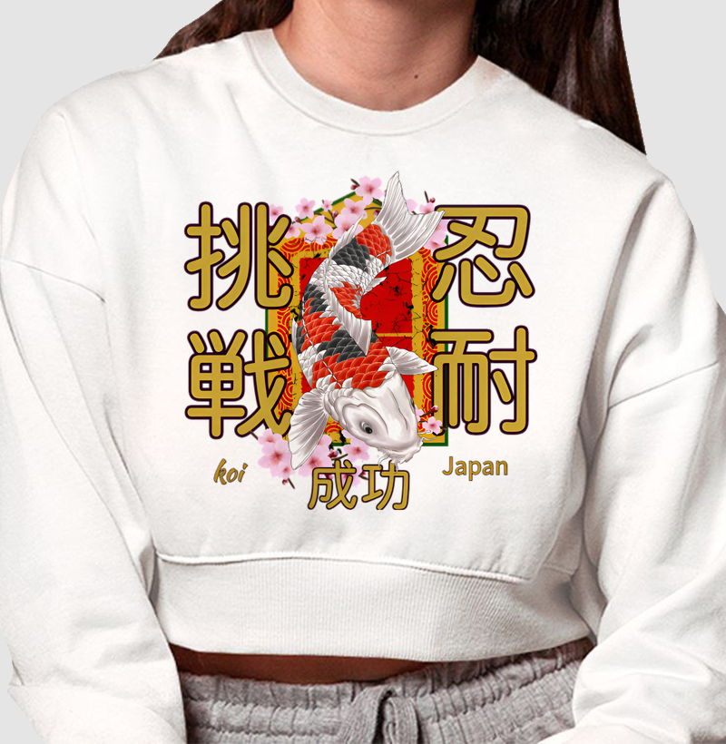 Koi – Desafio * Persistência * Sucesso (挑戦・忍耐・成功)