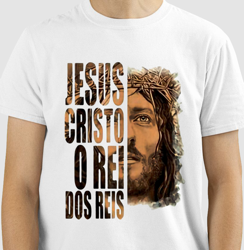 Camiseta Jesus Rei dos reis