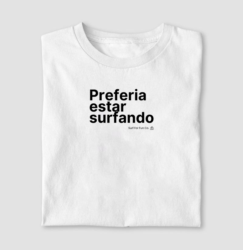 Preferia estar surfando