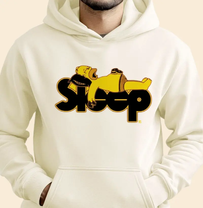 Hoodie Moletom Homer Simpson Sleep