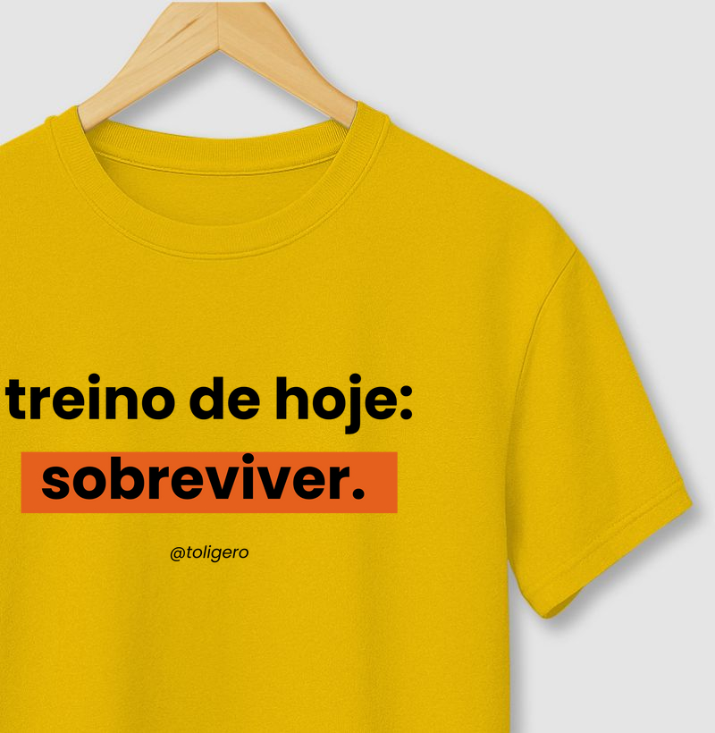 Treino de hoje: Sobreviver