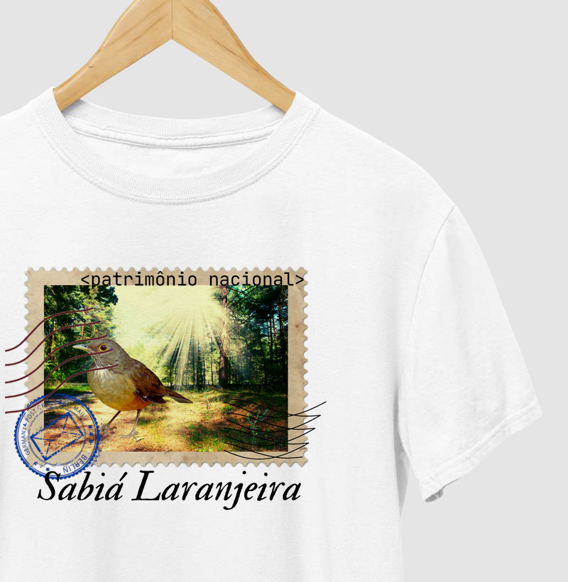 Sabiá Laranjeira Selo Postal
