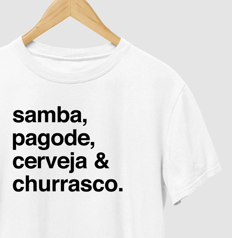 Samba, pagode, cerveja e churrasco 