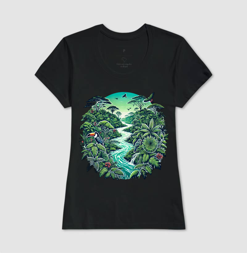 Camiseta Rompa com o Ciclo da Escassez Feminina [RESERVA INK]
