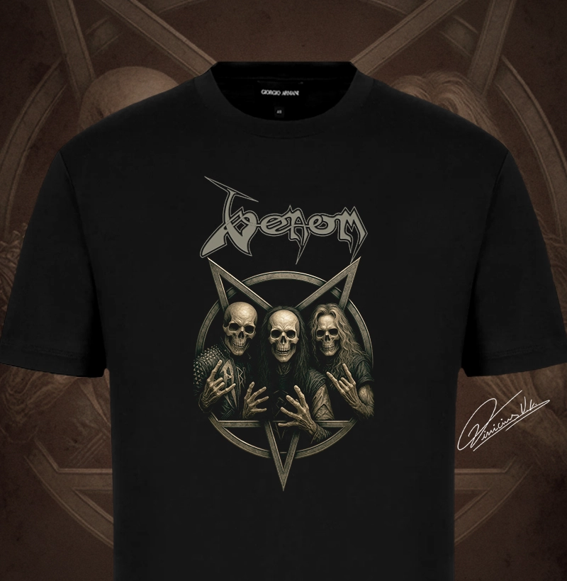 Venom - Pentagram Skulls