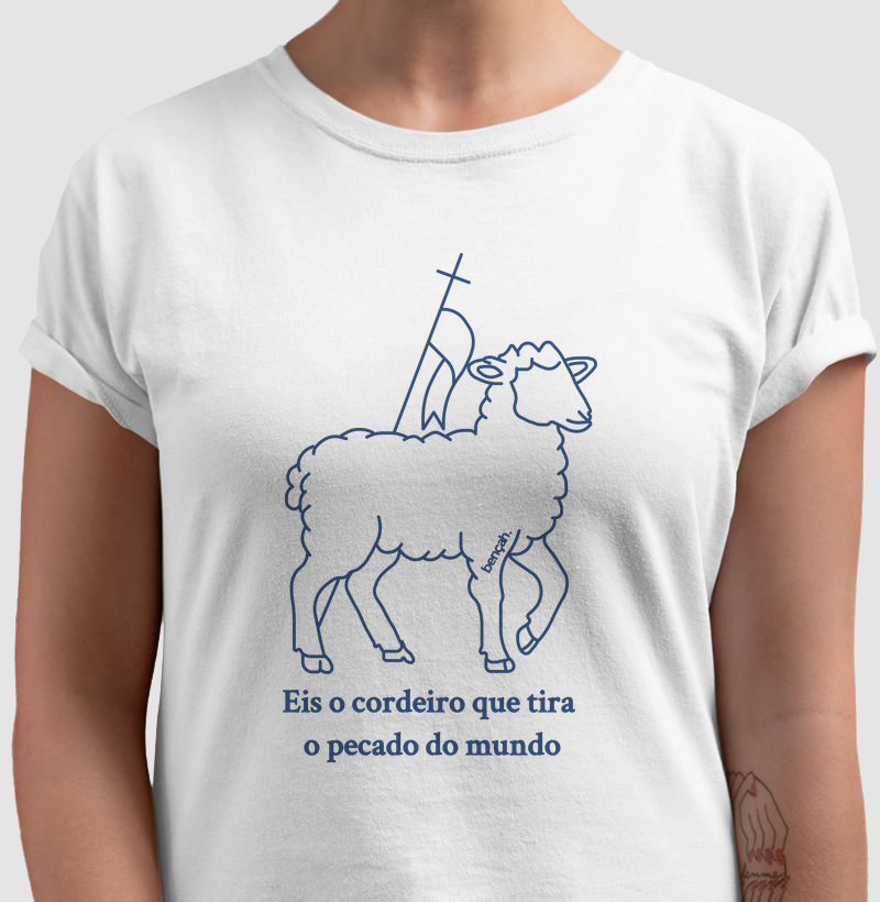 Camiseta Básica Cordeiro