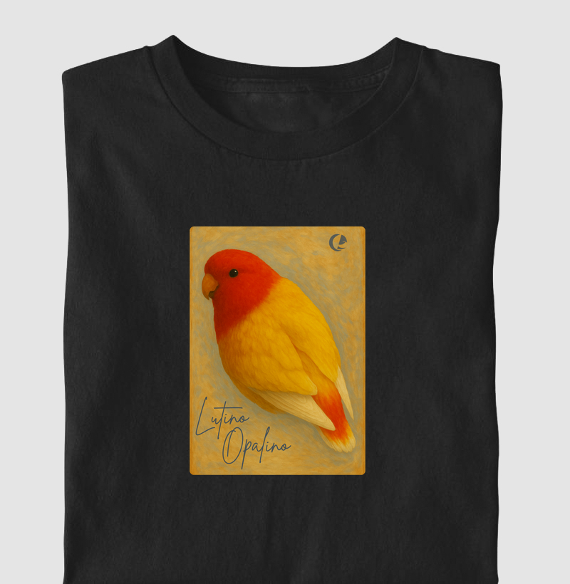 Camiseta - Agapornis Lutino Opalino
