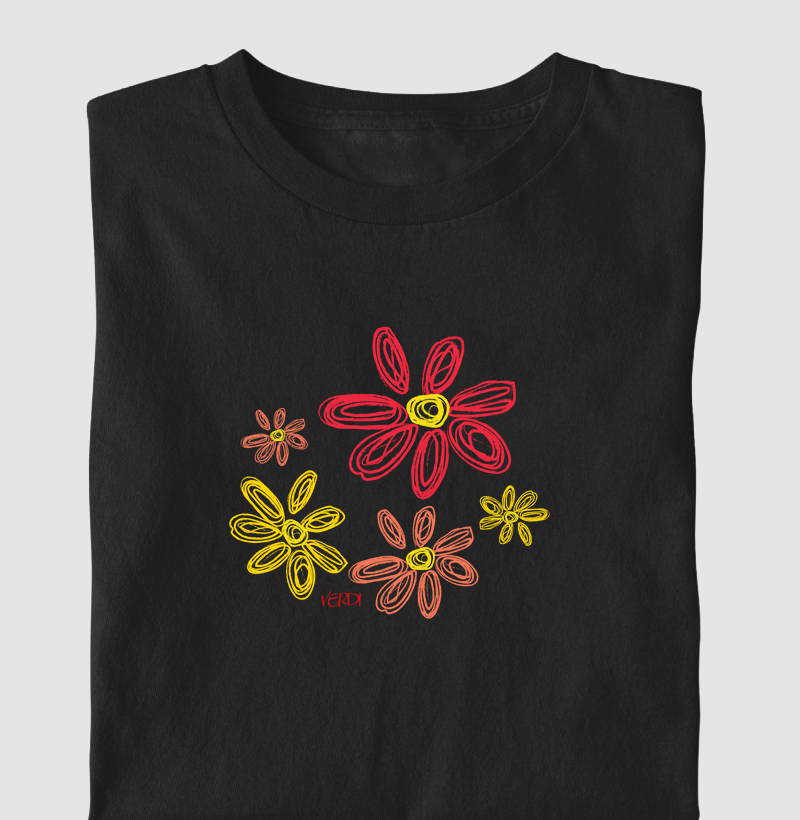 Florzinhas coloridas