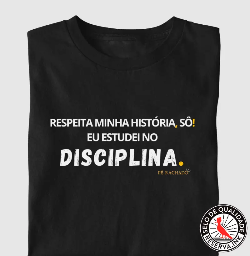 Estudei no Disciplina