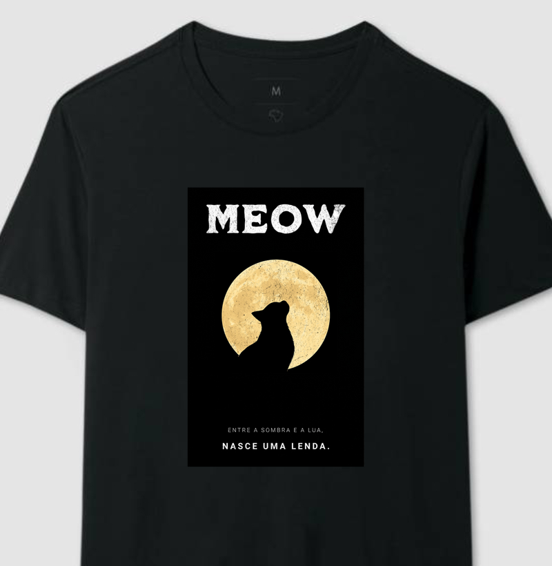 Camiseta ENTRE A SOMBRA E A LUA