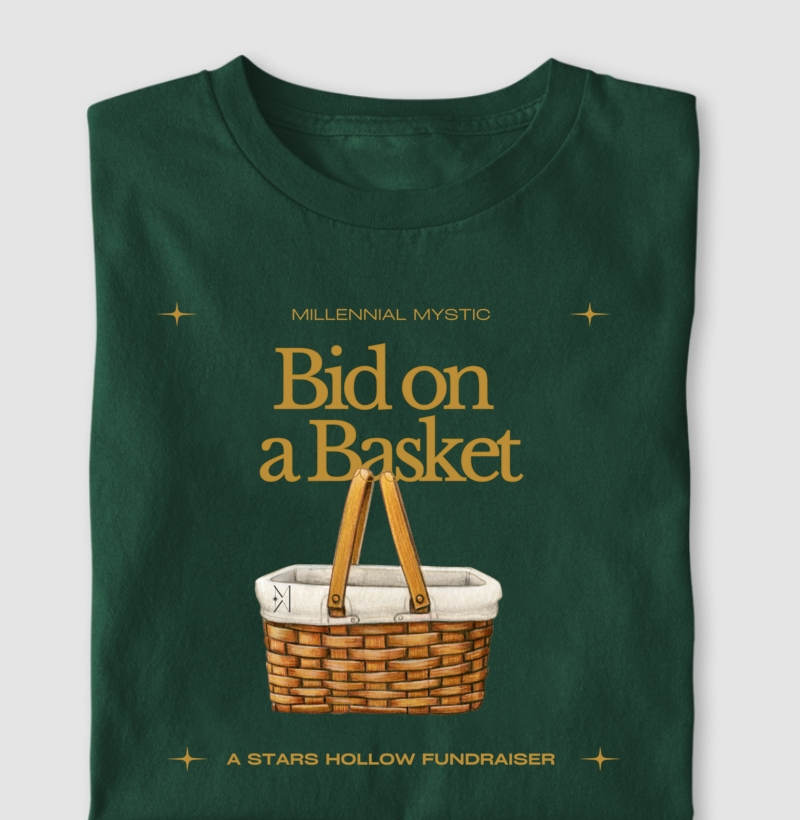 Camiseta Bid on a Basket , Stars Hollow