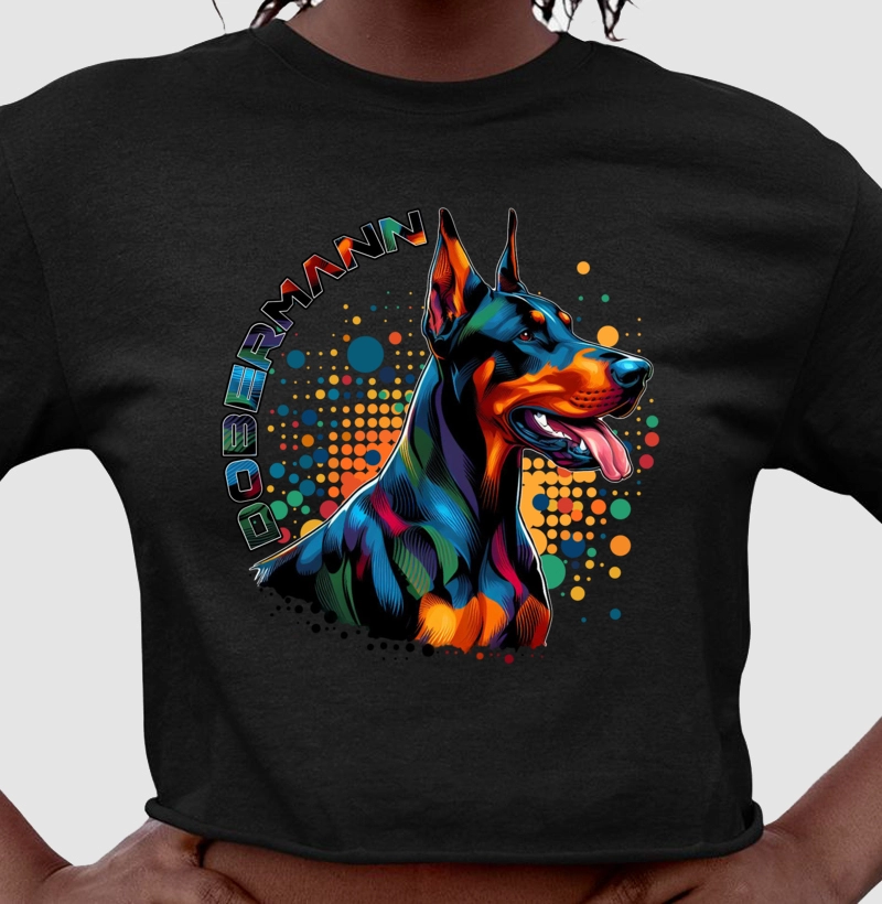 Dobermann Colorful