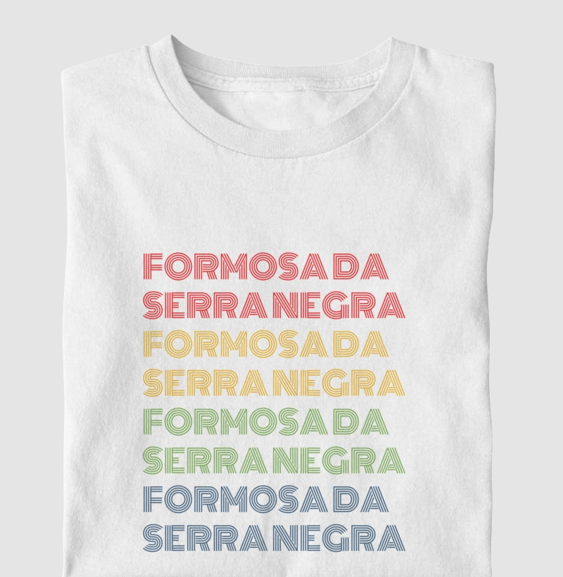 Formosa da Serra Negra Letreiro Retrô
