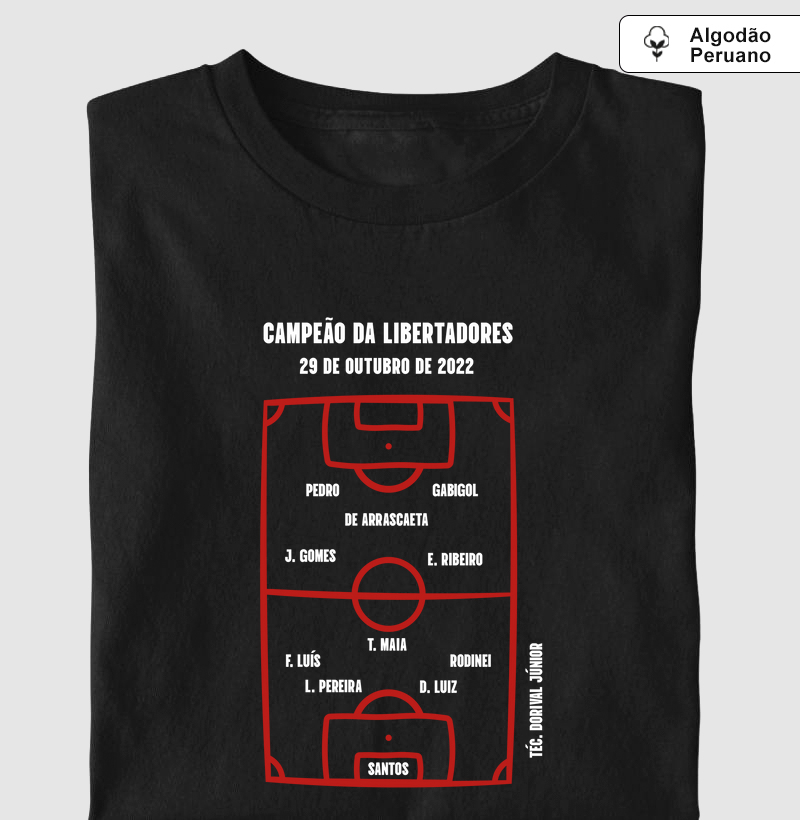 Camiseta Algodão Peruano Liberta 22