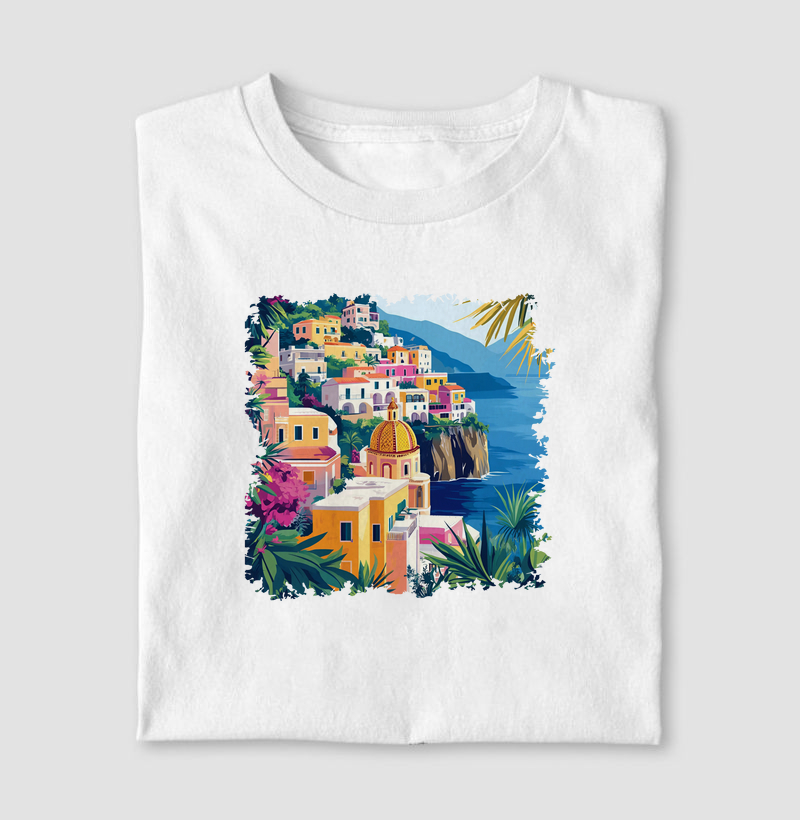 Camiseta Paisagem Costa Amalfitana 380