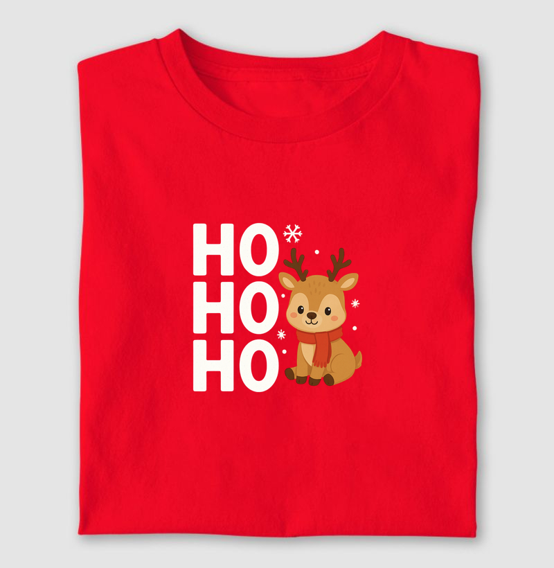 Camiseta - HO HO HO