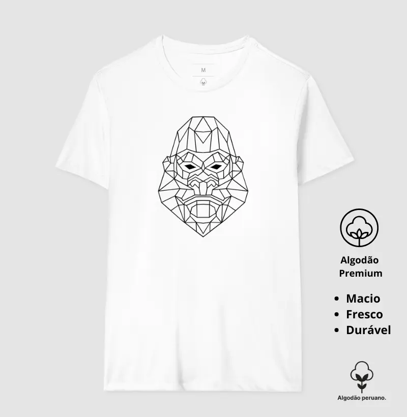 Camiseta Animalis 100% Algodão Peruano 