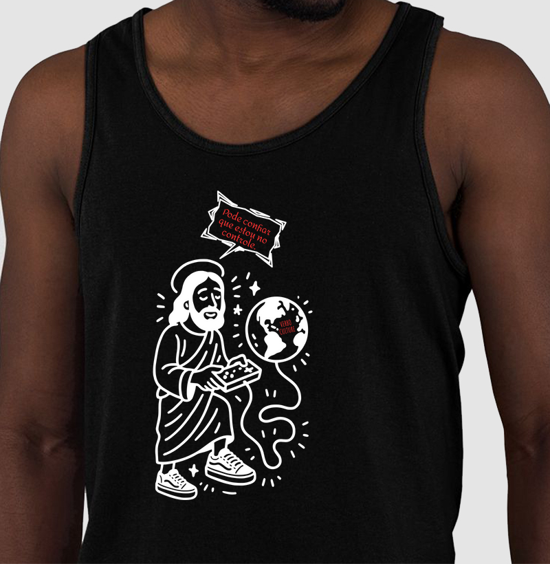 CAMISETA  "JESUS ESTÁ NO CONTROLE"