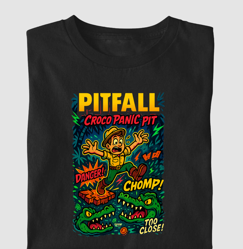 Pitfall Croco Panic PopAtari Collection