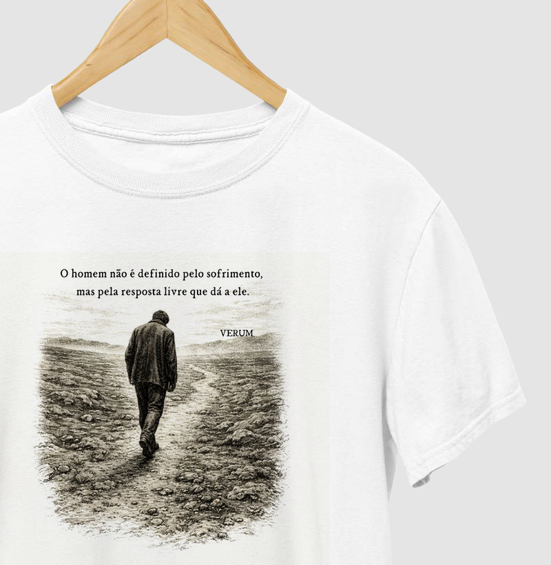 Camiseta Vitor Frankl I Camiseta psicologia Verum
