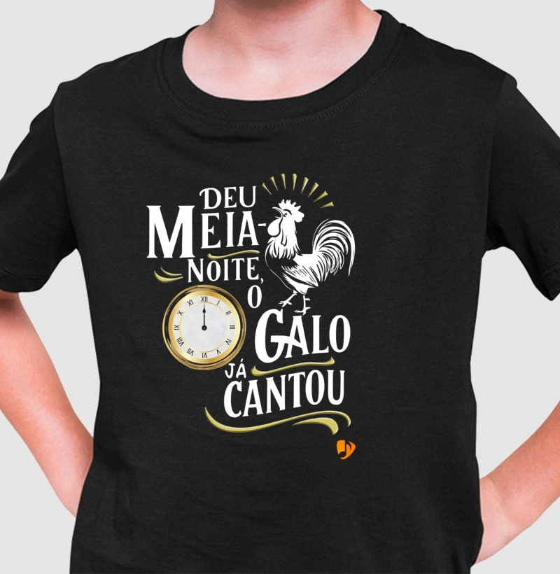 Deu meia noite o galo já cantou
