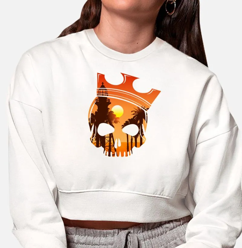 Crown Campos - Moletom Cropped