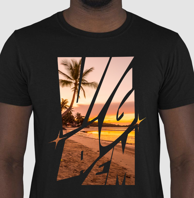 Viagem com foto praia