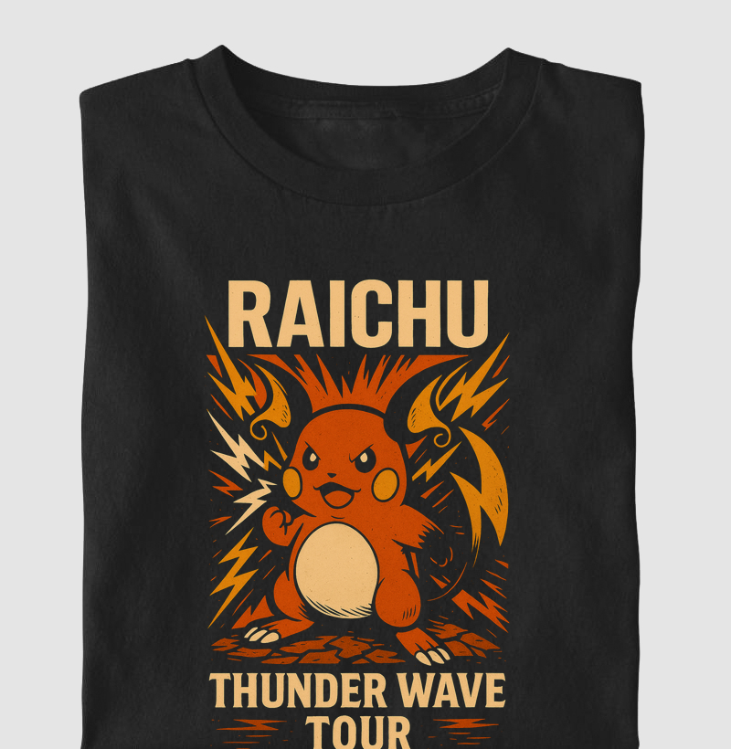 Raichu Thunder Wave Pokemon Rock Collection