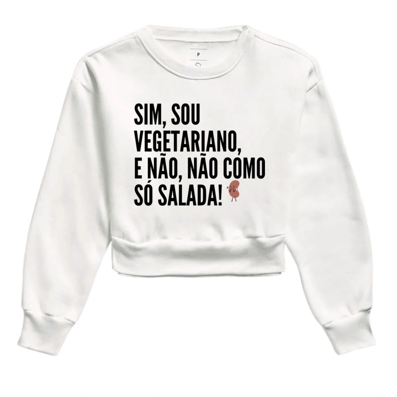 vegetariano e não como só salada