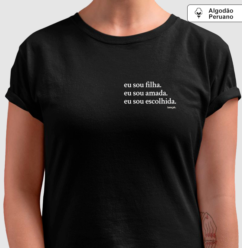 Camiseta Algodão Peruano Escolhido
