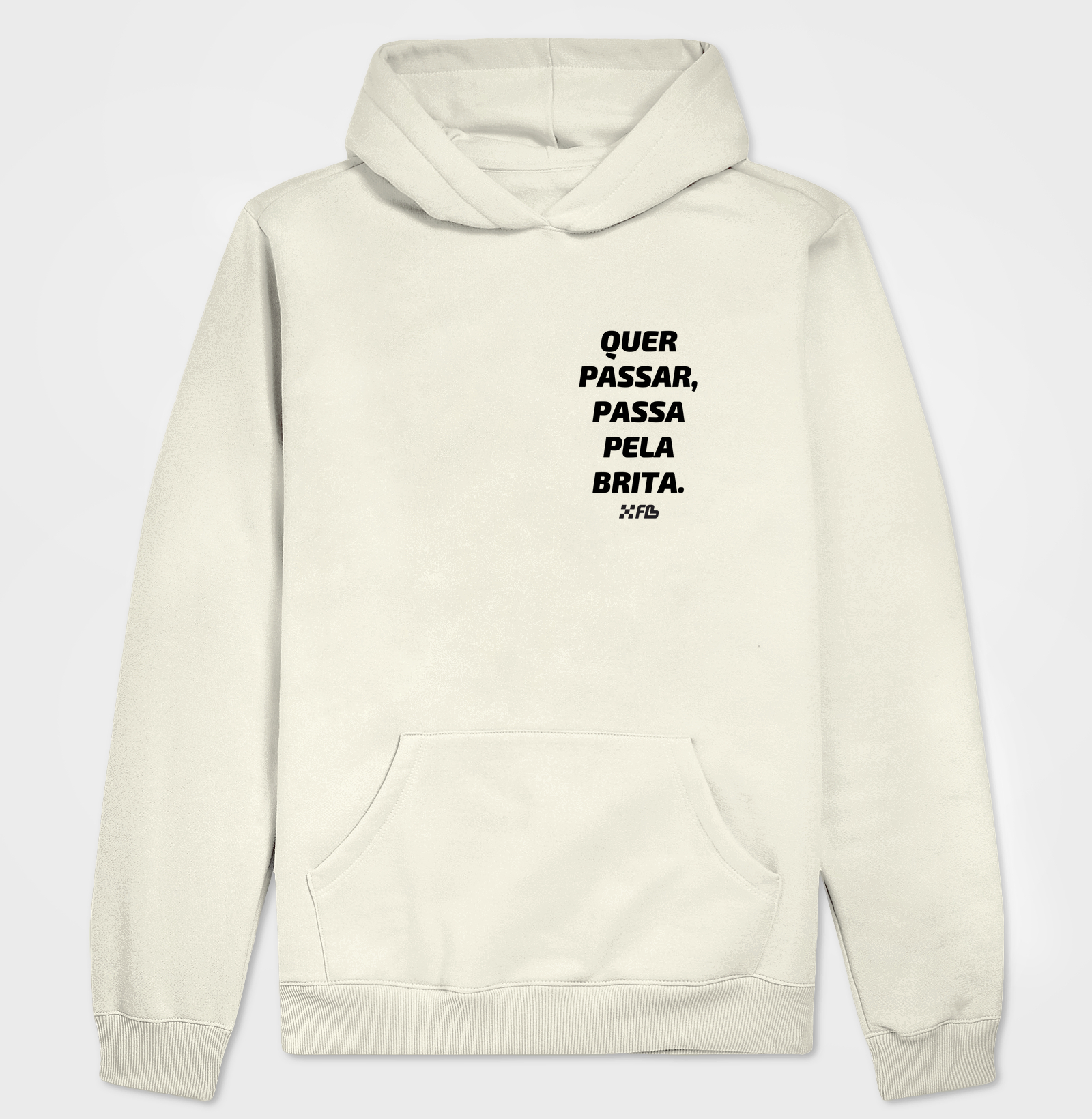 Quer passar, passa pela brita.