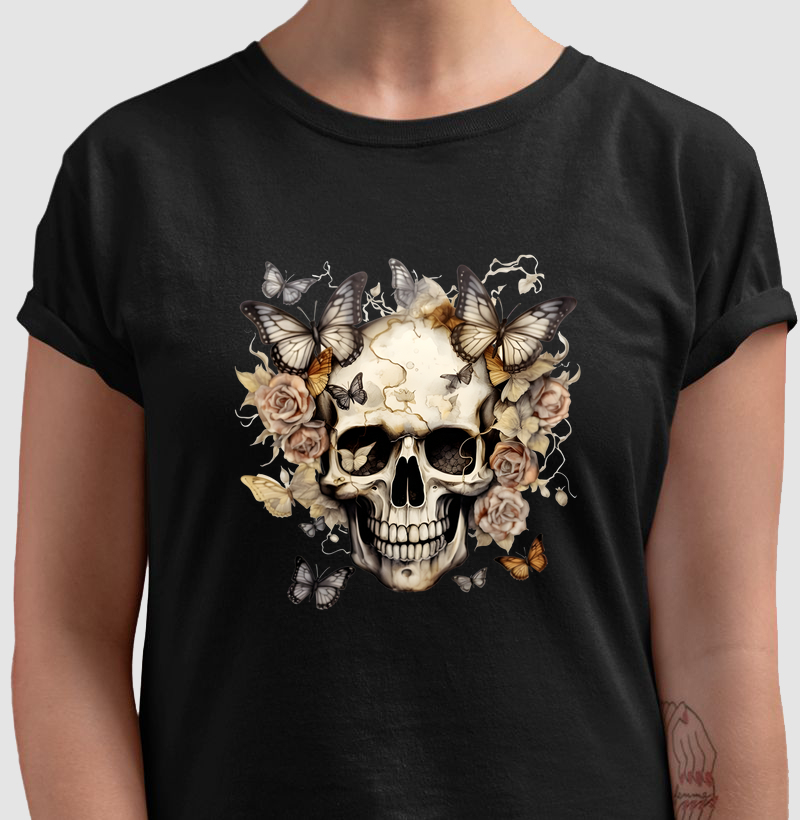 Camiseta Love Skull