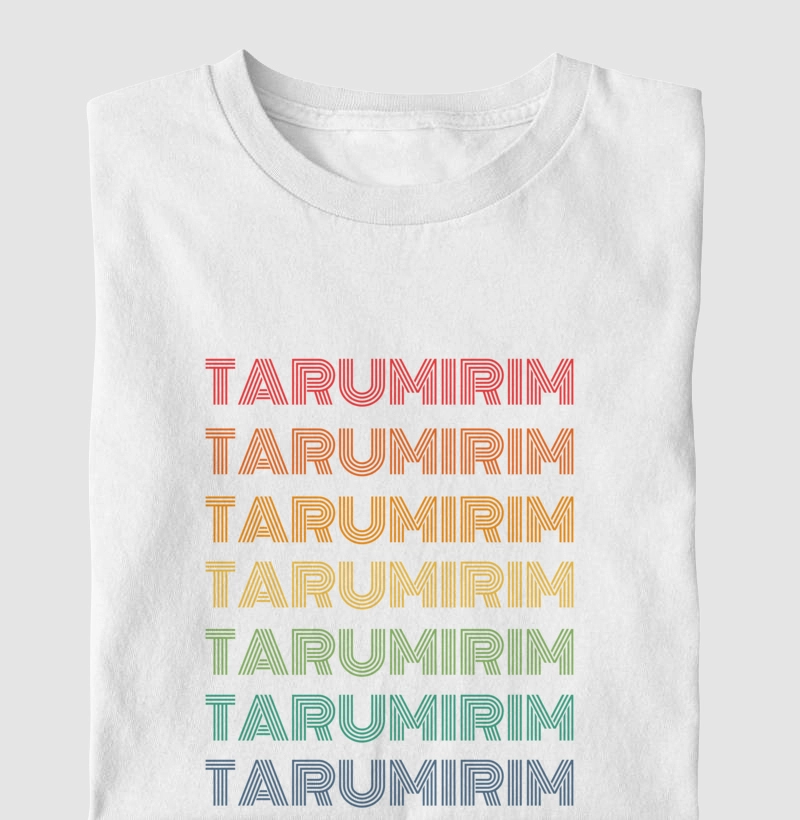 Tarumirim Letreiro Retrô